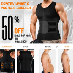 CHALECO REDUCTOR Y CORRECTOR DE POSTURA + 50% OFF